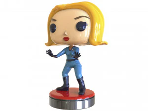 Invisible Girl Fantastic Four 3D Print Model