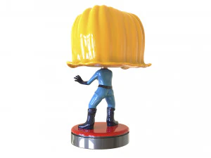Invisible Girl Fantastic Four 3D Print Model
