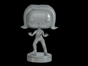 Invisible Girl Fantastic Four 3D Print Model