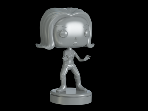 Invisible Girl Fantastic Four 3D Принт Модель