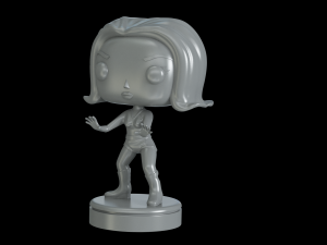 Invisible Girl Fantastic Four 3D Принт Модель