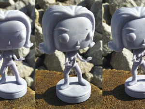 Invisible Girl Fantastic Four 3D Print Model
