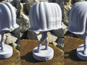 Invisible Girl Fantastic Four 3D Print Model