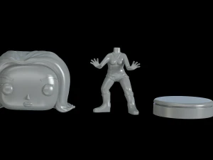 Invisible Girl Fantastic Four 3D Print Model