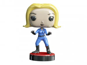 투명 소녀 3D 모델