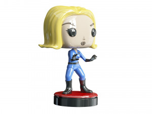 Invisible Girl 3D 모델