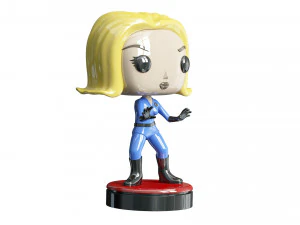 Invisible Girl 3D Model