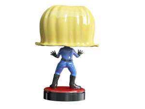 Invisible Girl 3D Model