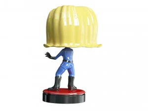 Invisible Girl 3D Model