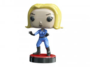 Invisible Girl 3D Model