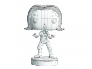 Invisible Girl 3D 모델