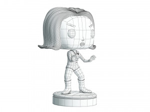 Invisible Girl 3D 모델
