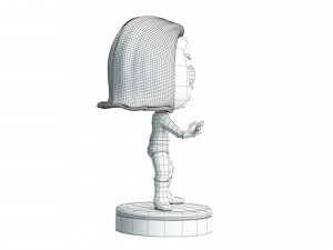 Invisible Girl 3D 모델