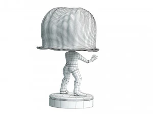 Invisible Girl 3D Model