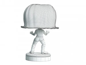 Invisible Girl 3D Model