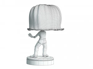 Invisible Girl 3D Model