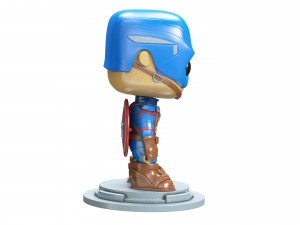 Captain America 3D-Modell