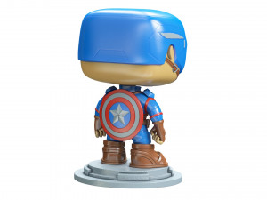 Captain America 3D-Modell