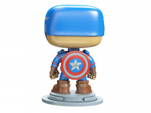 Captain America 3D-Modell