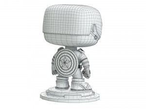 Captain America 3D-Modell