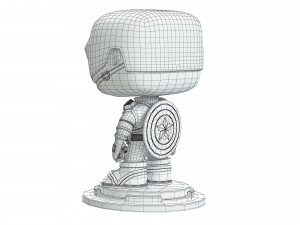 Captain America 3D-Modell