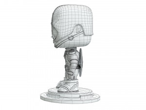 Captain America 3D-Modell