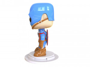 Captain America Figure 3D Print Model