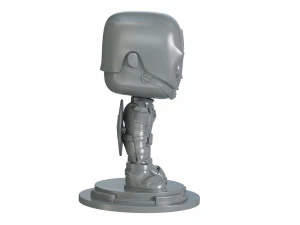 Captain America Figure 3D Print Model