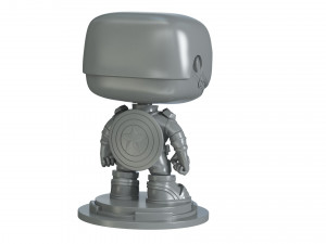 Captain America Figure 3D Print Model