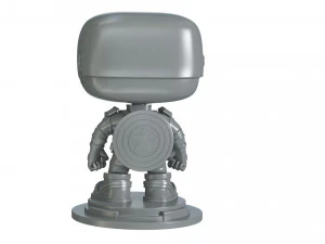 Captain America Figure 3D Print Model