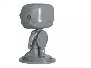 Captain America Figure 3D Print Model