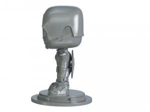 Captain America Figure 3D Print Model