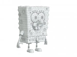 Sponge Bob Square Pants 3D Model