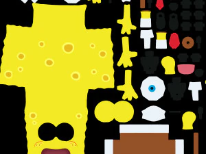 Sponge Bob Square Pants 3D Model