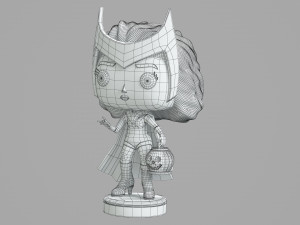 Wanda Halloween 3D Модель