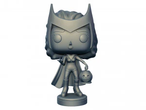 Wanda Halloween Figure 3D Print Model
