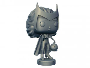Wanda Halloween Figure 3D Print Model