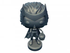 Wanda Halloween Figure 3D Print Model