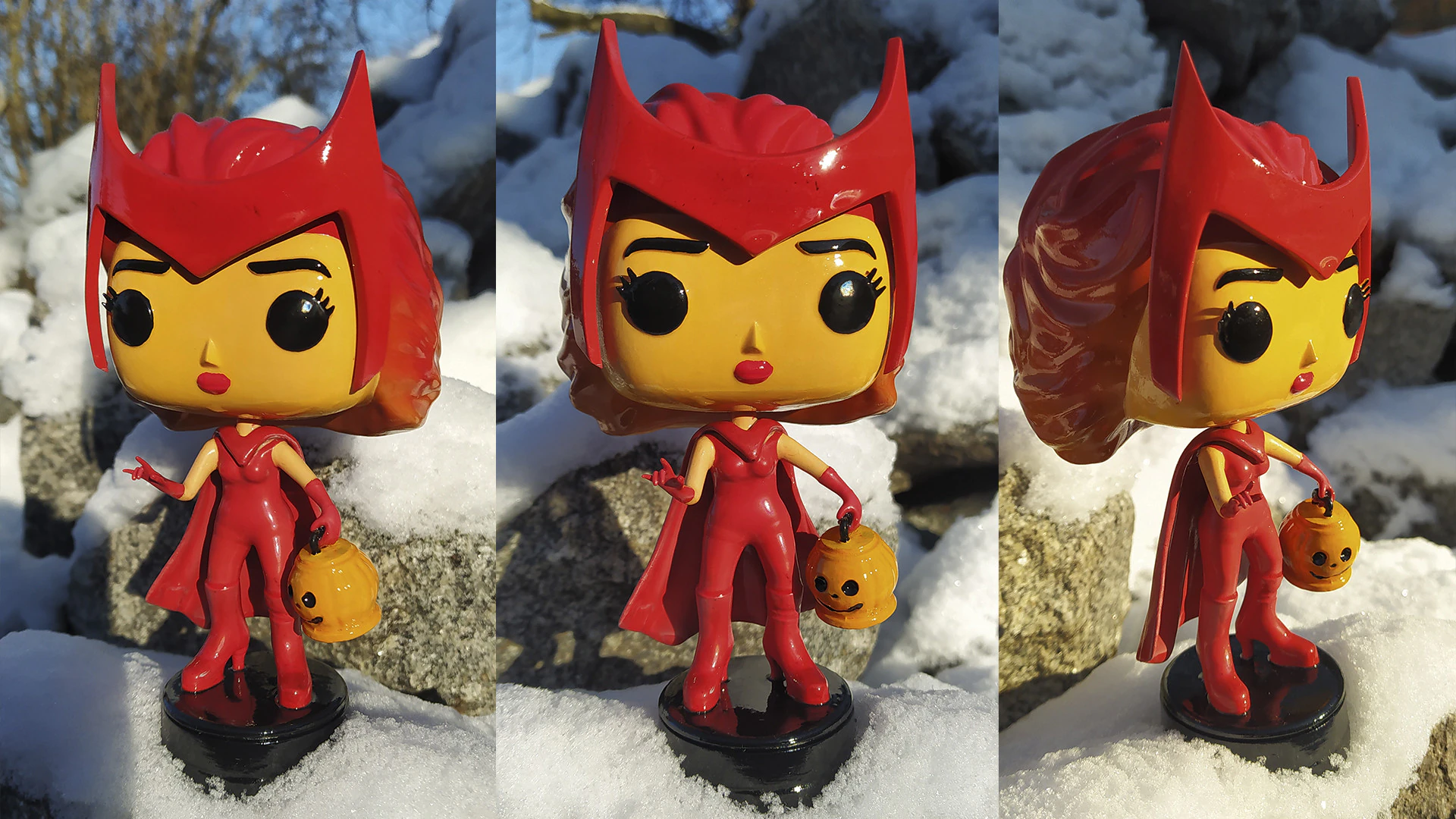 Wanda Halloween Figure 3D Print Model .c4d .max .obj .3ds .fbx .stl .blend 