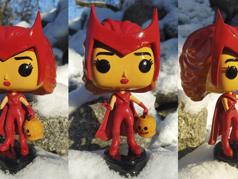 Wanda Halloween Figure 3D Принт Модель