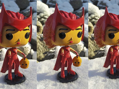 Wanda Halloween Figure 3D Print Model