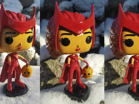 Wanda Halloween Figure 3D Print Model