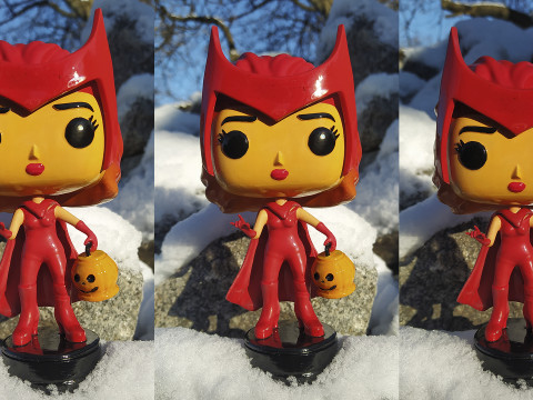 Wanda Halloween Figure Modelo de Impressão 3D
