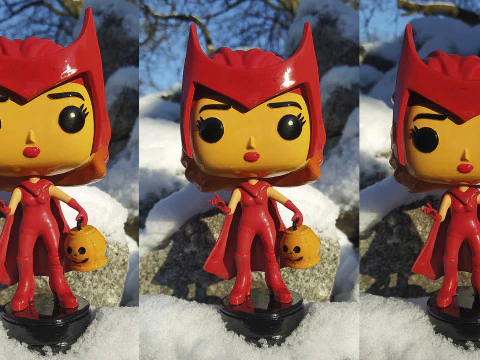 Wanda Halloween Figure 3D Print Model