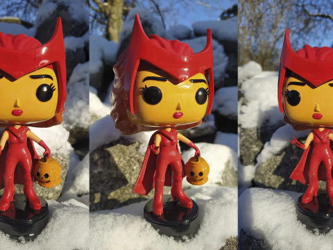 Wanda Halloween Figure 3D Print Model