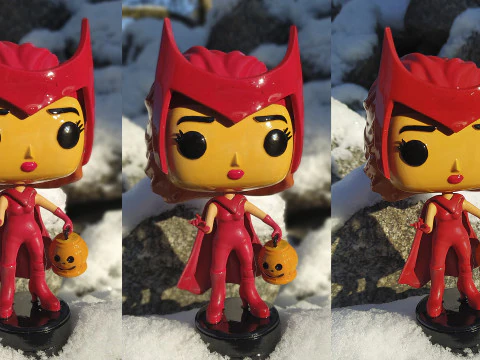 Wanda Halloween Figure 3D Print Model