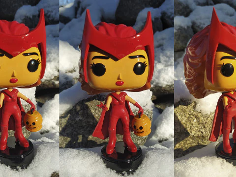 Wanda Halloween Figure 3D Print Model