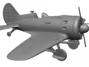 Airplane I-16 Model do druku 3D