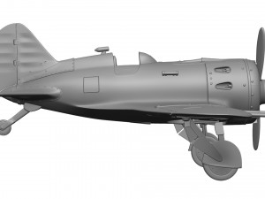 Airplane I-16 Model do druku 3D