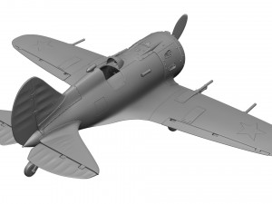 Airplane I-16 Model do druku 3D